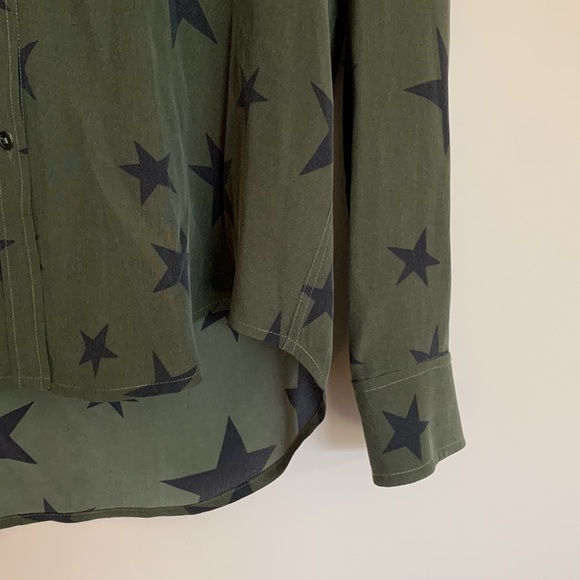 Rails 100% Silk Star Blouse XS - Picture 4 of 6